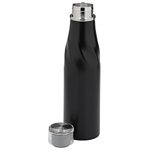 Additional Image 1 - a black thermos with a cap with Willis Tower in the background