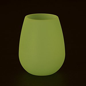 Additional Image 1 - a green vase on a black background