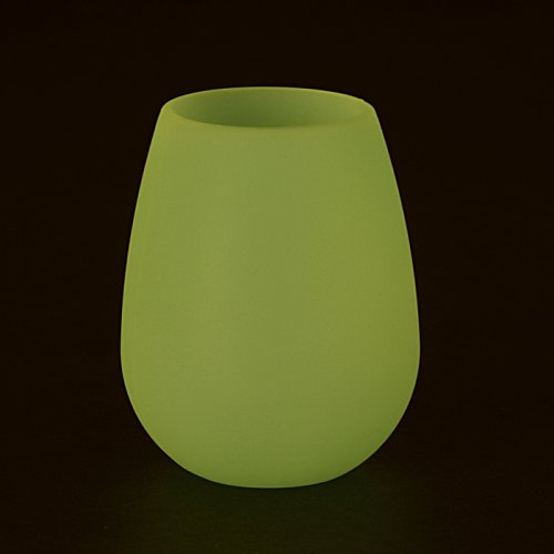 Additional Image 1 - a green vase on a black background