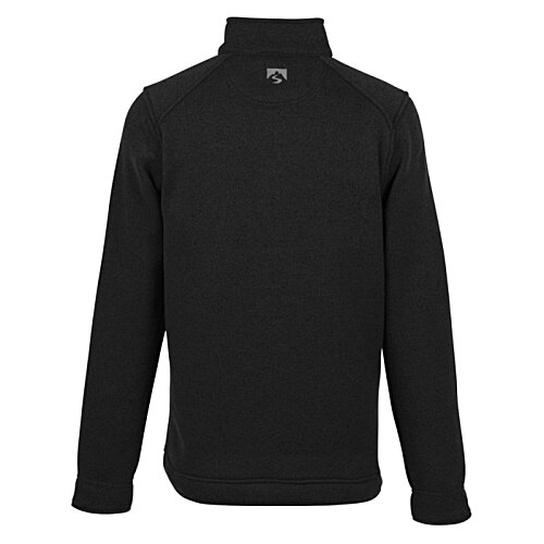 Additional Image 1 - a black sweater with a white background