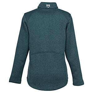 Additional Image 1 - a back view of a green shirt