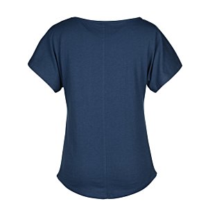 Additional Image 1 - a blue shirt on a white background