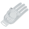 Additional Image 1 - a white plastic glove with four fingers