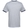 View Image 2 of 3 of American Apparel Fine Jersey Ringer T-Shirt