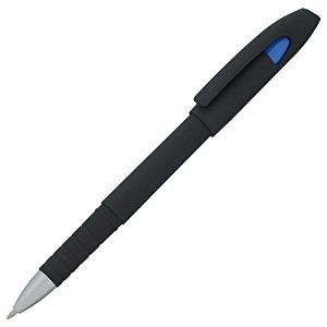 Additional Image 3 - a black pen with a blue cap