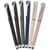 View Image 2 of 7 of Cali Soft Touch Stylus Gel Pen - Metallic