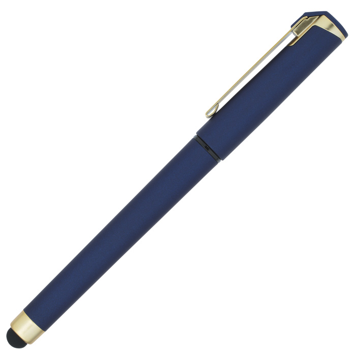  Cali Soft Touch Stylus Gel Pen - Metallic - Matte Gold  147627-MET-G