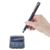 View Image 6 of 6 of Cali Soft Touch Stylus Gel Pen - Metallic - Matte Gold - 24 hr