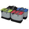 View Image 4 of 5 of Flip Your Lid Convertible Cooler Bag - 11-1/4" x 13-1/2"