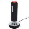 Additional Image 2 - a black and silver device with a red light