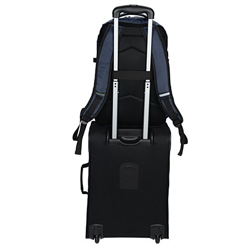 Additional Image 1 - a black suitcase with straps