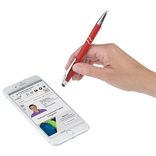 Additional Image 1 - a hand holding a pen over a cellphone