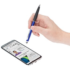 Additional Image 1 - a hand holding a pen over a cell phone