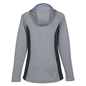 Additional Image 1 - a grey jacket with black stripes