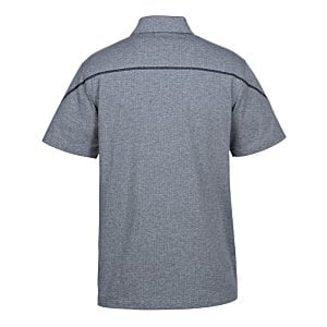 Additional Image 1 - a back view of a grey shirt