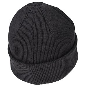 Additional Image 1 - a black beanie with a white background