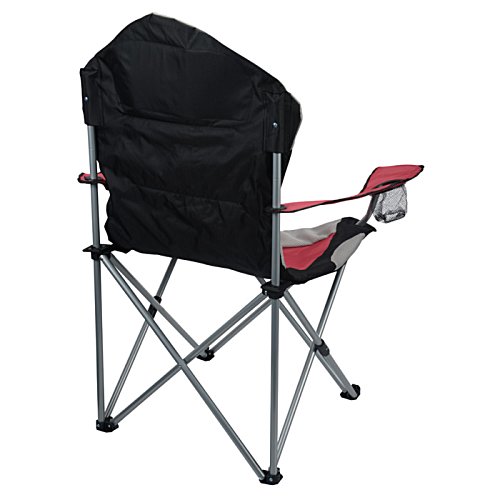 Additional Image 2 - a black and red folding chair