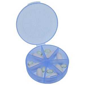 Additional Image 2 - a blue plastic container with a lid