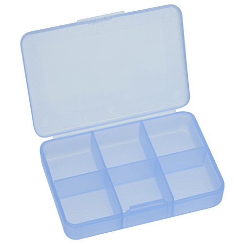 Additional Image 3 - a plastic container with six compartments