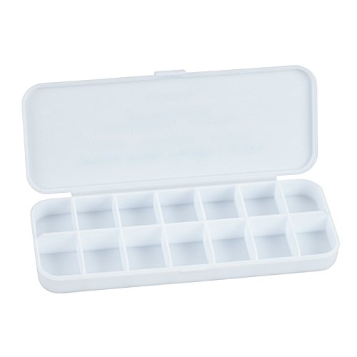 Additional Image 1 - a white plastic container with small square holes