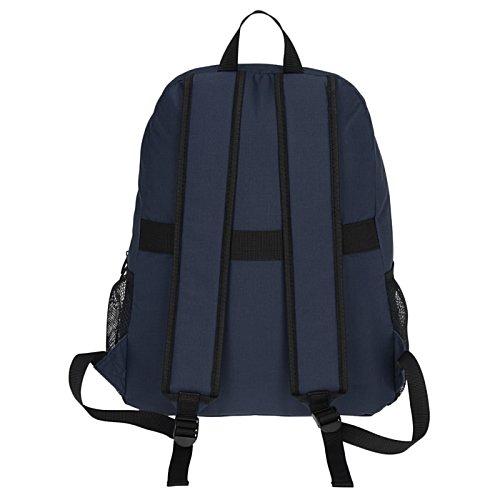 Additional Image 2 - a blue backpack with straps