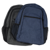 View Image 4 of 5 of 4imprint Heathered 15" Laptop Backpack - Embroidered - 24 hr