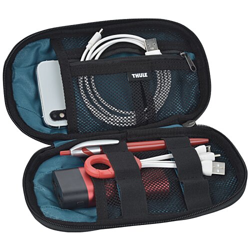 Additional Image 3 - a black and blue bag with a cord and wires