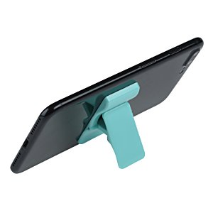 Additional Image 4 - a black tablet with a blue stand