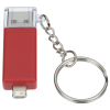 View Image 5 of 9 of Carry Along Duo Charging Cable Keychain - 24 hr