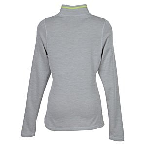 Additional Image 1 - a grey turtleneck sweater