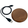 View Image 5 of 5 of Bora Wooden Wireless Charging Pad