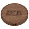 View Image 2 of 5 of Bora Wooden Wireless Charging Pad - 24 hr