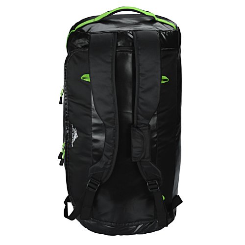 Additional Image 2 - a black and green backpack
