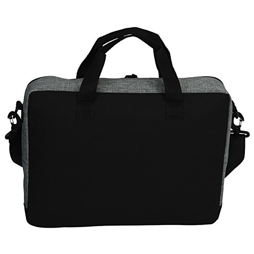 Additional Image 3 - a black briefcase with a strap