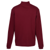 View Image 2 of 3 of Sueded Cotton Jersey Mock Turtleneck - Men's