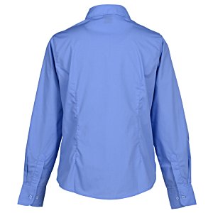 Additional Image 1 - a blue shirt with a long sleeve