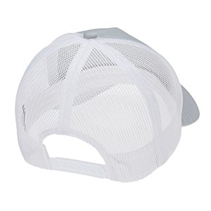 Additional Image 1 - a white ball cap with a hole