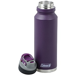 Additional Image 3 - a purple water bottle with a grey cap