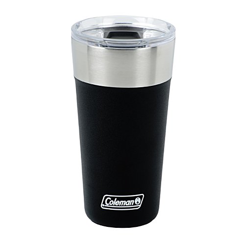 Additional Image 1 - a black and silver tumbler
