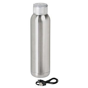 Additional Image 2 - a silver bottle with a white cap