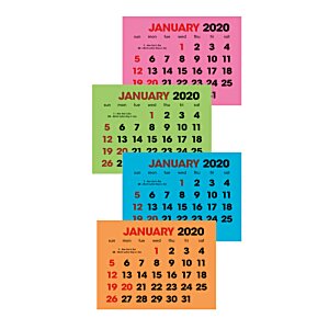Additional Image 2 - a group of colorful calendars