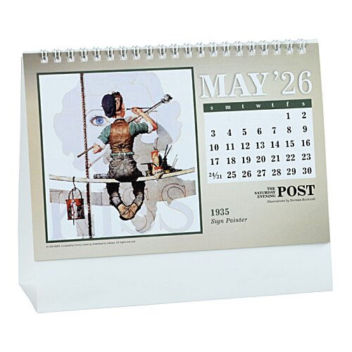 Additional Image 3 - a calendar with a picture of a person on it