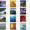 View Image 2 of 6 of National Geographic Photography Large Desk Calendar