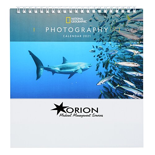Additional Image 2 - a calendar with a shark and fish