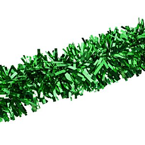 Additional Image 1 - a green garland on a white background