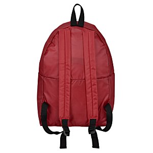Additional Image 1 - a red backpack with black straps