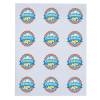 View Image 2 of 2 of Button Sheeted Stickers - Circle - 2-1/4"