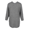 View Image 3 of 3 of Marled Heather Open Wrap Sweater - Ladies'
