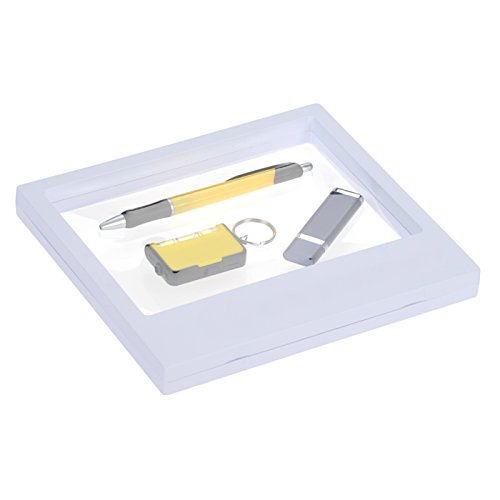 Additional Image 3 - a white box with a pen and pencil in it