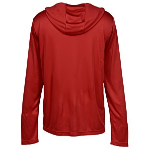 Additional Image 1 - a red hoodie with long sleeves